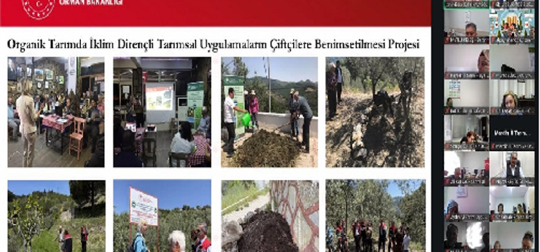İYİ TARIM UYGULAMALARI İLE ORGANİK TARIMIN YAYGINLAŞTIRILMASI VE KONTROLÜ PROJELERİ TOPLANTISI GERÇEKLEŞTİRİLDİ