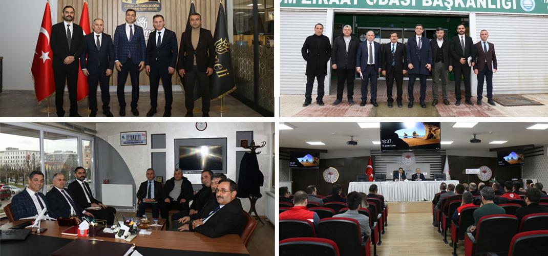 ÇORUM'DA BİTKİSEL ÜRETİM PLANLAMASI TOPLANTISI VE SAHA ZİYARETLERİ YAPILDI
