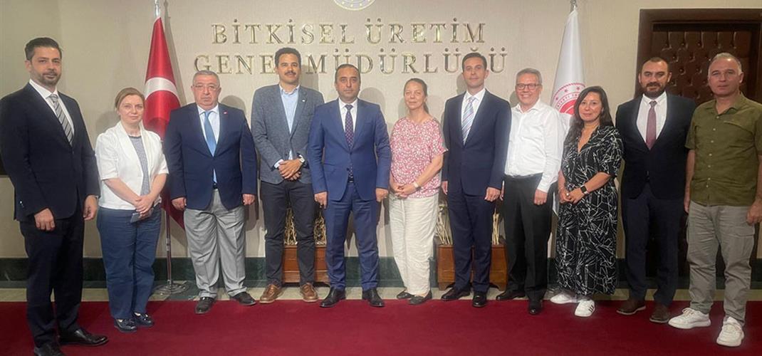 İYİ TARIM UYGULAMALARI SERTİFİKALI PAMUK İLE BETTER COTTON INİTİATİVE BCI EŞDEĞERLİĞİ TOPLANTISI GENEL MÜDÜRLÜĞÜMÜZDE GERÇEKLEŞTİRİLDİ
