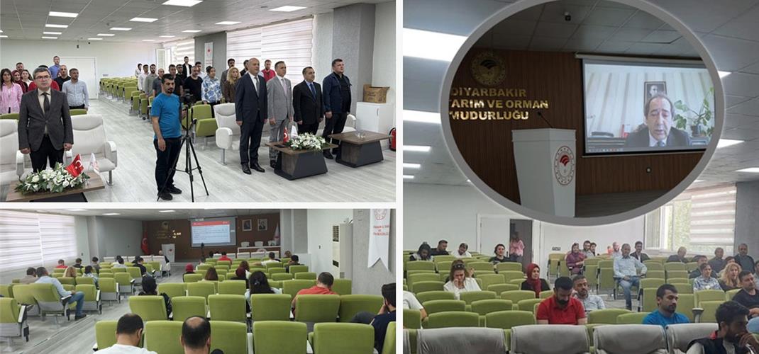 GENEL MÜDÜRLÜĞÜMÜZCE DİYARBAKIR’DA GÜBRE DENETÇİSİ EĞİTİMİ DÜZENLEDİ