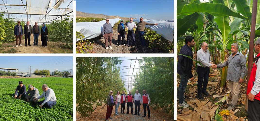ELAZIĞ VE HATAY’DA GENEL MÜDÜRLÜĞÜMÜZCE YÜRÜTÜLEN PROJELERE YÖNELİK SAHA ZİYARETLERİ YAPILDI