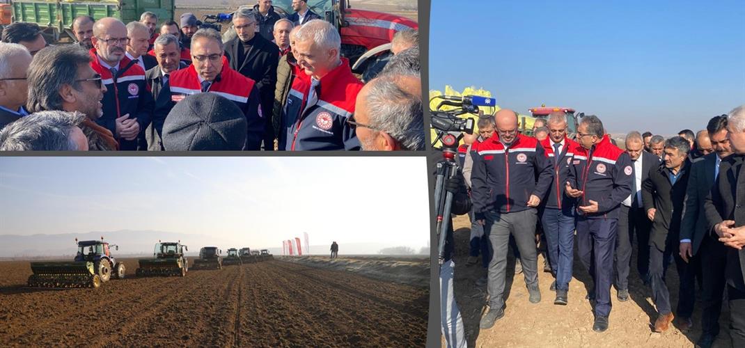 KIRIKKALE KARAKEÇİLİ’DE MERA ALANI ISLAH ÇALIŞMALARINI BAKAN YARDIMCIMIZ PROF. DR. AHMET GÜMEN BAŞLATTI