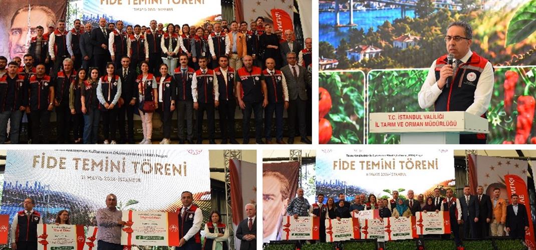 BAKAN YARDIMCIMIZ PROF. DR. AHMET GÜMEN İSTANBULDA TAKE PROJESİ FİDE TEMİN TÖRENİNE KATILDI
