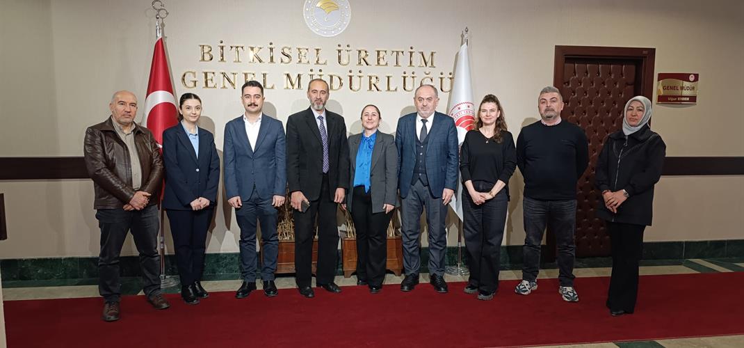 SURİYE TARIM İŞLERİ VE MUHAFAZA MÜDÜRLÜĞÜNDEN BÜGEM’E ZİYARET