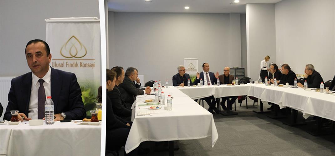 ULUSAL FINDIK KONSEYİNİN OLAĞAN MALİ GENEL KURULU ORDU’DA GERÇEKLEŞTİRİLDİ