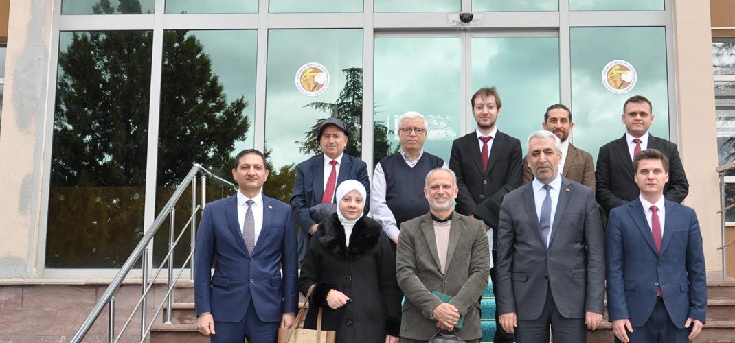 SURİYE MAHSUL YÖNETİMİ TOHUMLAR DAİRE BAŞKANLIĞI HEYETİ MÜDÜRLÜĞÜMÜZÜ ZİYARETTE BULUNDU
