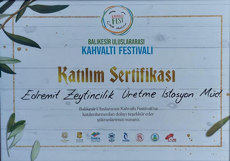 Balıkesir Kahvaltı Fest'e katıldık...