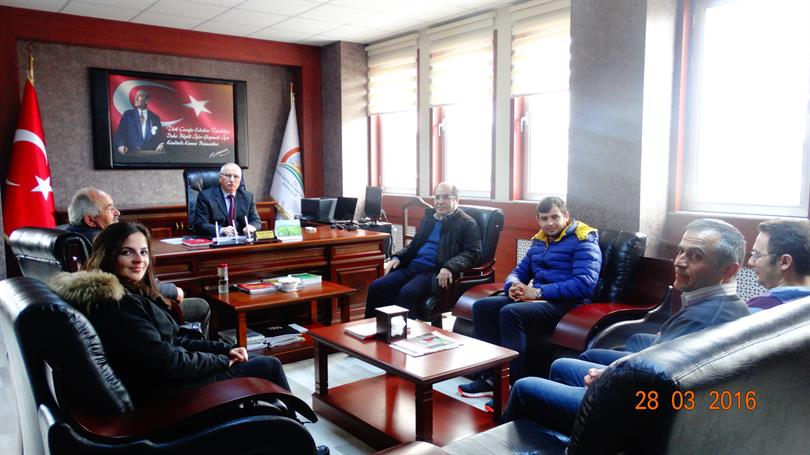 Prof.Dr.Ahmet BALKAYA'nın Ziyareti