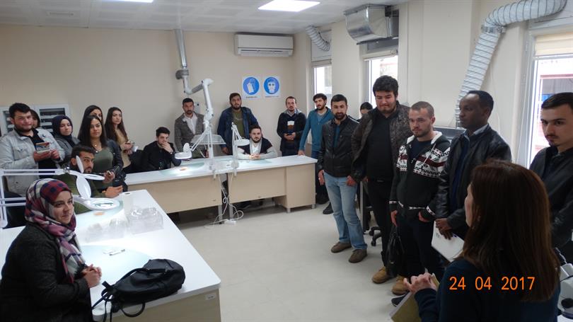 OMÜ Ziraat Fakültesi Tarla Bitkileri Bölümü öğrencileri Müdürlüğümüzü Ziyaret Etti