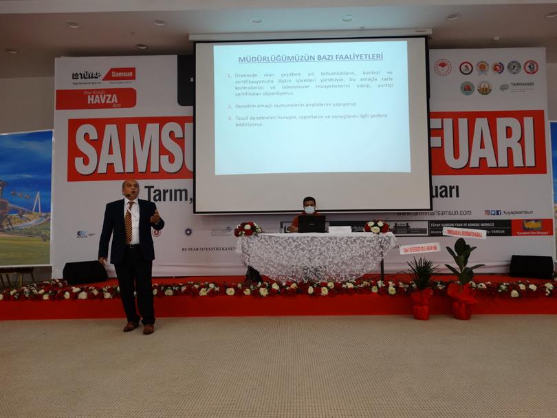 Tarım Fuarındaki Yerimizi aldık...