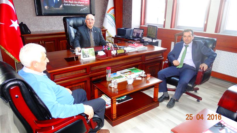 İsa SEZGİN'den Müdürlüğümüze iadeyi ziyaret