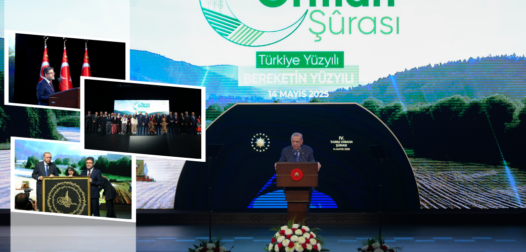 CUMHURBAŞKANI ERDOĞAN, 4. TARIM ORMAN ŞURASI SONUÇ BİLDİRGESİ PROGRAMI'NA KATILDI