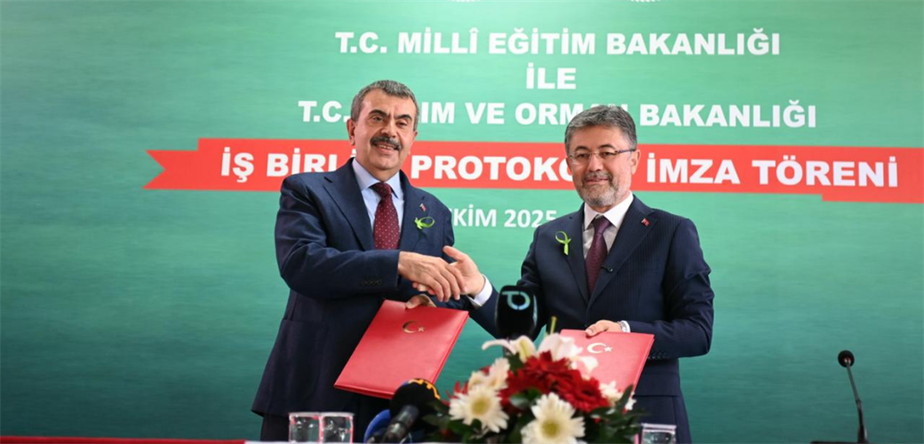 TARIM VE ORMAN BAKANLIĞI İLE MİLLİ EĞİTİM BAKANLIĞI ARASINDA "ÇATI PROTOKOLÜ" İMZALANDI