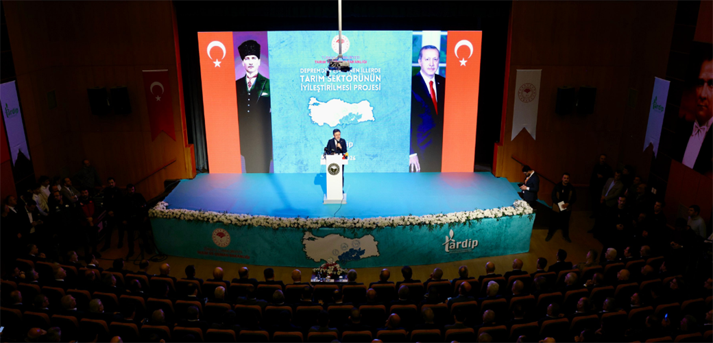 BAKAN YUMAKLI, KAHRAMANMARAŞ'TA TARDİP PROJESİ'NİN TANITIM PROGRAMINA KATILDI