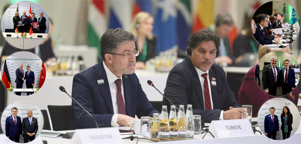 BAKAN YUMAKLI, BERLİN TARIM BAKANLARI KONFERANSI’NA KATILDI