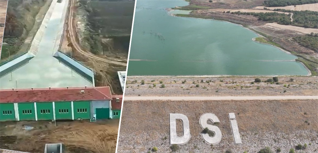 MERİÇ NEHRİ’NDEN ÇAKMAK BARAJI’NA SU AKTARIMI BAŞLADI