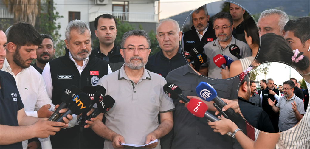 BAKAN YUMAKLI, ÜLKEMİZDE DEVAM EDEN ORMAN YANGINLARININ SON DURUMUNA İLİŞKİN AÇIKLAMALARDA BULUNDU