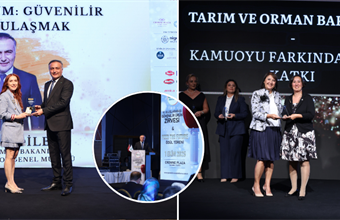 “GIDA İŞLETMELERİNDE KAREKOD UYGULAMASI” ÖDÜLE LAYIK GÖRÜLDÜ