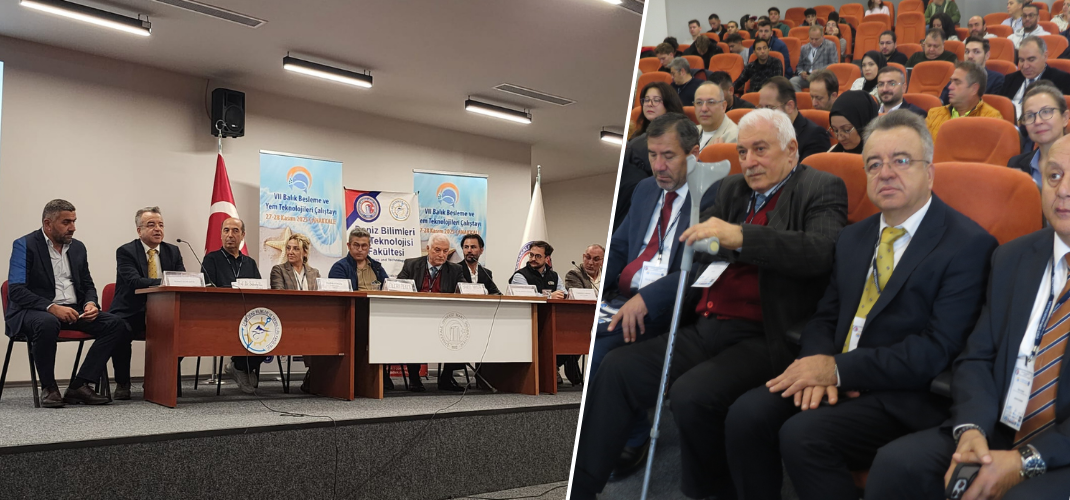 VII. BALIK BESLEME VE YEM TEKNOLOJİSİ ÇALIŞTAYI”NA KATILIM SAĞLANDI