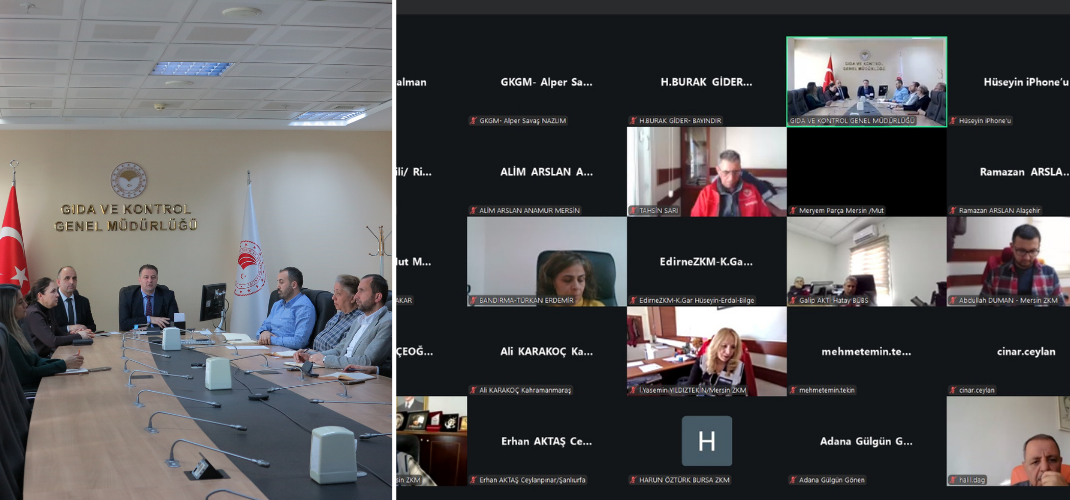 İNSPEKTÖRLERLE DEĞERLENDİRME TOPLANTISI GERÇEKLEŞTİRİLDİ