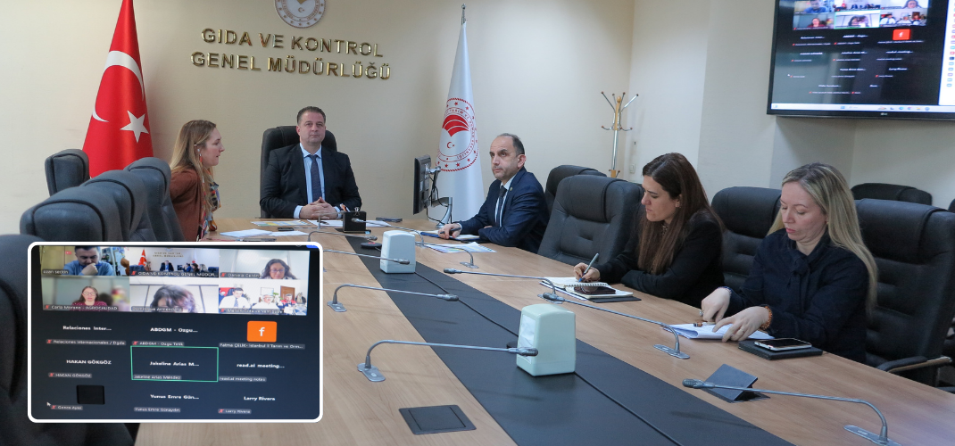 EKVATOR İLE TAZE MEYVE İTHALATINA YÖNELİK VİDEO KONFERANS TOPLANTISI GERÇEKLEŞTİRİLDİ