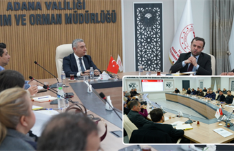 ADANA’DA BULAŞAN İL SORUMLULARIYLA İL PLANI DEĞERLENDİRİLDİ