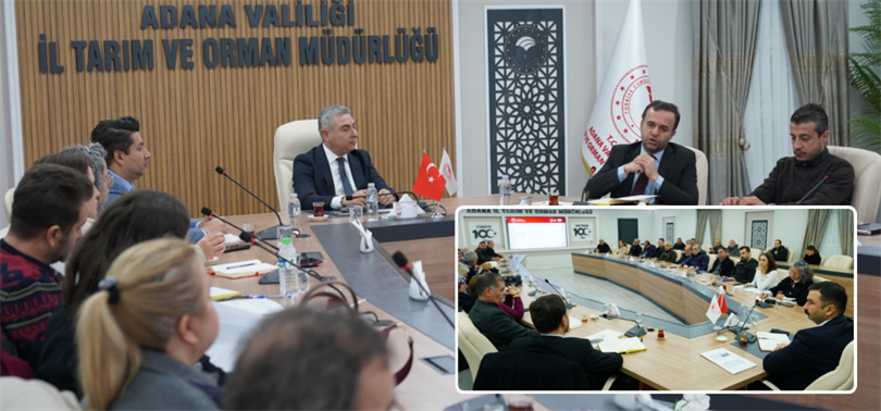 ADANA’DA BULAŞAN İL SORUMLULARIYLA İL PLANI DEĞERLENDİRİLDİ
