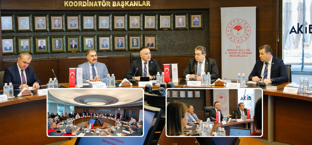 GENEL MÜDÜRÜMÜZ DR. ERSİN DİLBER, BİTKİ REÇETE SİSTEMİ KAPSAMINDA MERSİN’DE SEKTÖR TEMSİLCİLERİYLE BİR ARAYA GELDİ