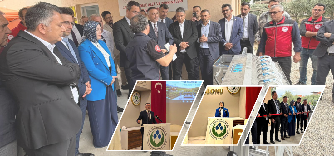 ZIRAI MÜCADELE ALET VE MAKINELERI TEST İSTASYONU SARIGÖL’DE HIZMETE AÇILDI