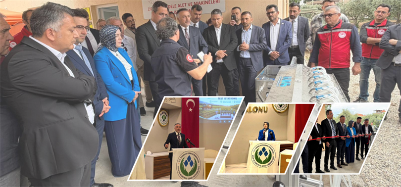 ZIRAI MÜCADELE ALET VE MAKINELERI TEST İSTASYONU SARIGÖL’DE HIZMETE AÇILDI