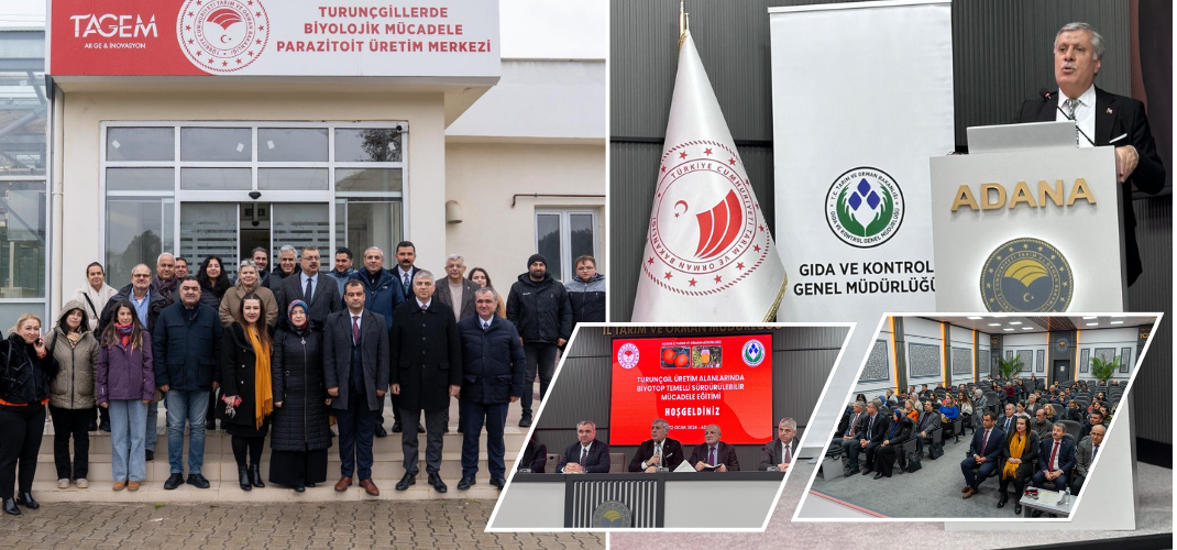 TURUNÇGİL ÜRETİM ALANLARINDA BİYOTOP TEMELLİ SÜRDÜRÜLEBİLİR MÜCADELE TOPLANTISI GERÇEKLEŞTİRİLDİ