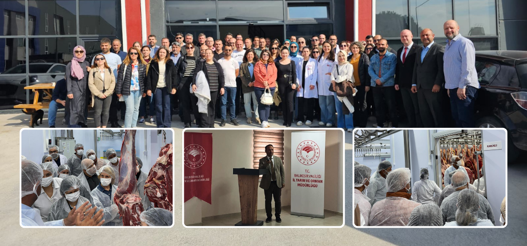 BALIKESİR’DE “ET VE ET ÜRÜNLERİ RESMİ KONTROL EĞİTİMİ” DÜZENLENDİ