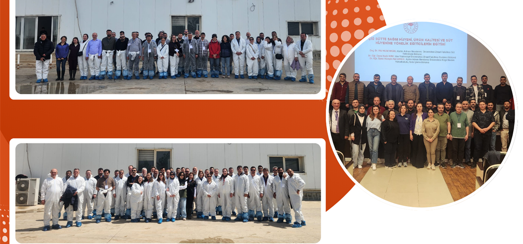 Çiğ Sütte Sağım Hijyeni, Ürün Kalitesi ve Süt Hijyenine Yönelik Eğiticilerin Eğitimi Gerçekleştirildi