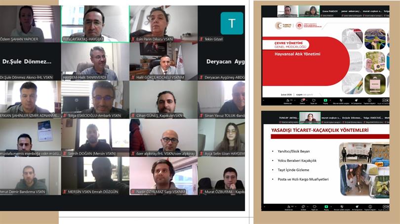 Veteriner Sınır Kontrol Noktası Personeline Kapsamlı Eğitim Seferberliği