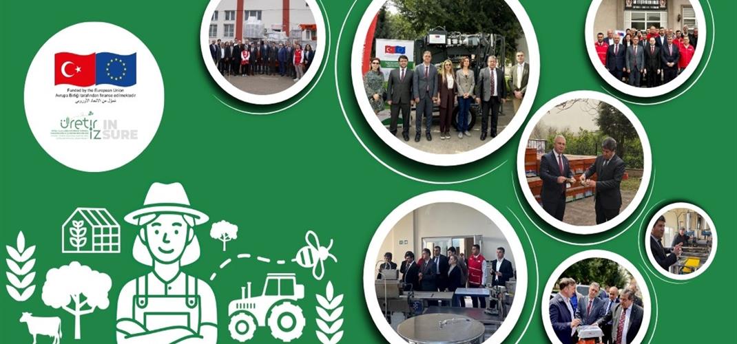 INSURE Projesi Kapsamında Adana, Hatay ve Mersin’de Tarımsal Amaçlı Örgütlere Ekipman Desteği Sağlandı