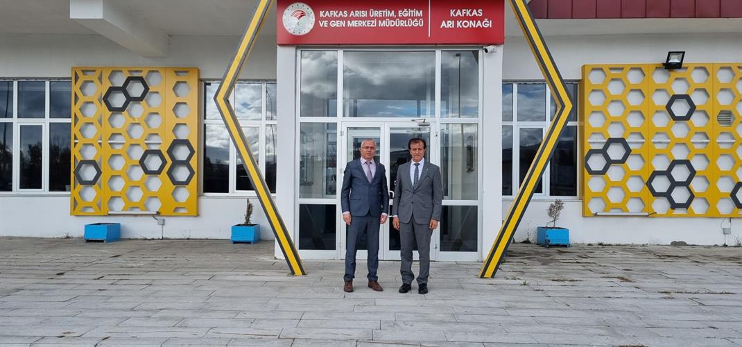 Ardahan Üniversitesi  Rektörü Kurum Müdürümüzü Makamında Ziyaret Ederek İşbirliği Görüşmesinde bulundu