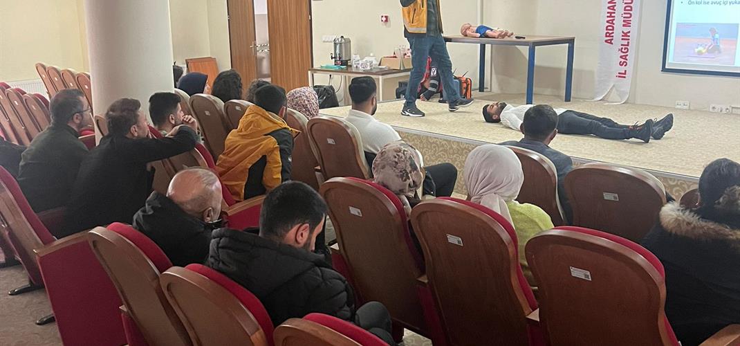 Kurum Personellerimize Yönelik Olarak İlk Yardım Eğitimi Gerçekleştirildi