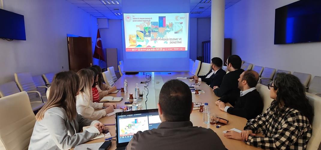 ŞEKER PİYASASI GÖZETİMİ VE DENETİMİ EĞİTİM TOPLANTISI YAPILDI.