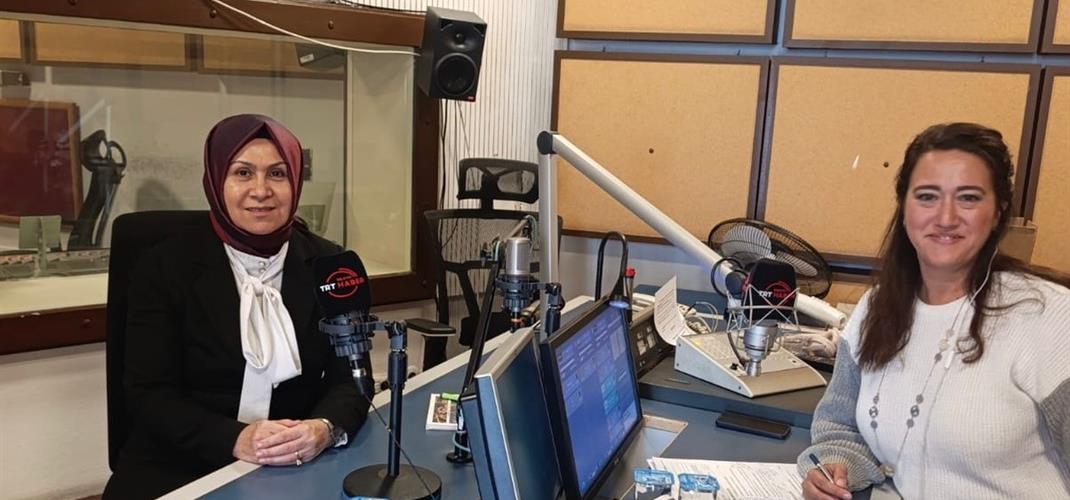 GENEL MÜDÜRÜMÜZ SAYIN AFİRE SEVER, RADYO TRT HABER’DE YAYINLANAN ‘AJANS’ PROGRAMINA KONUK OLDU 