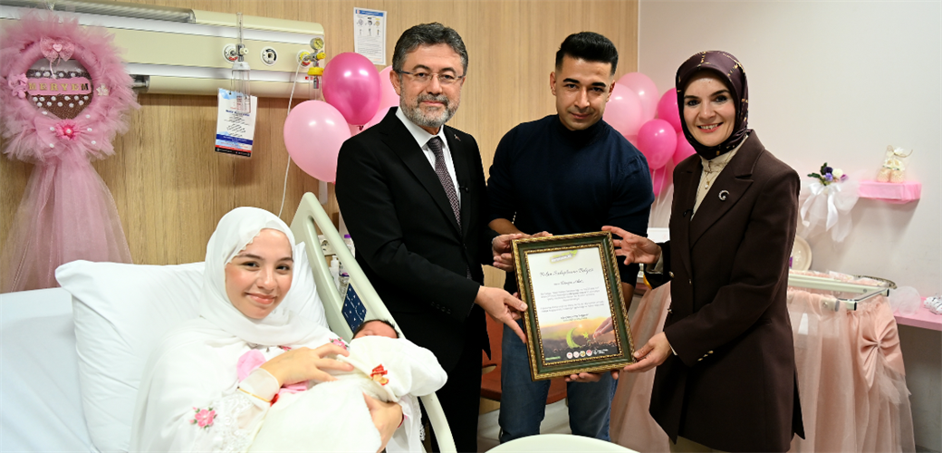 BAKAN YUMAKLI: YENİ DOĞAN BEBEKLER VE YENİ EVLİ ÇİFTLERİMİZ İÇİN BİR YILDA YAKLAŞIK 1,5 MİLYON FİDANI TOPRAKLA BULUŞTURACAĞIZ