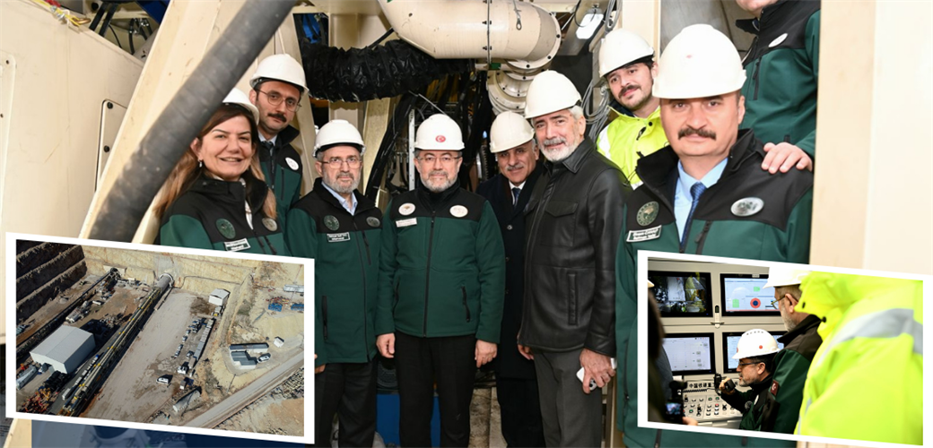 BAKAN YUMAKLI: DİYARBAKIR'DA BABAKAYA SULAMA TÜNELİ'NDE İKİNCİ TÜP KAZI ÇALIŞMALARI BAŞLADI