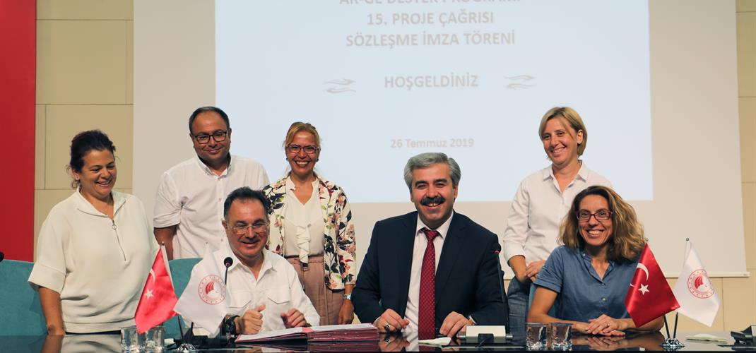 Ar-Ge Destek Programı 15. ÃaÄrı Kapsamında Desteklenen Projeler İçin SözleÅme Töreni GerçekleÅtirildi