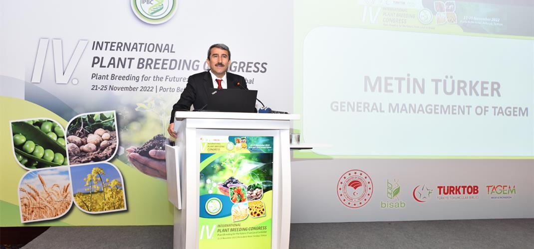 ’IV. Uluslararası Bitki Islahı Kongresi’ Antalya’da düzenlenmektedir