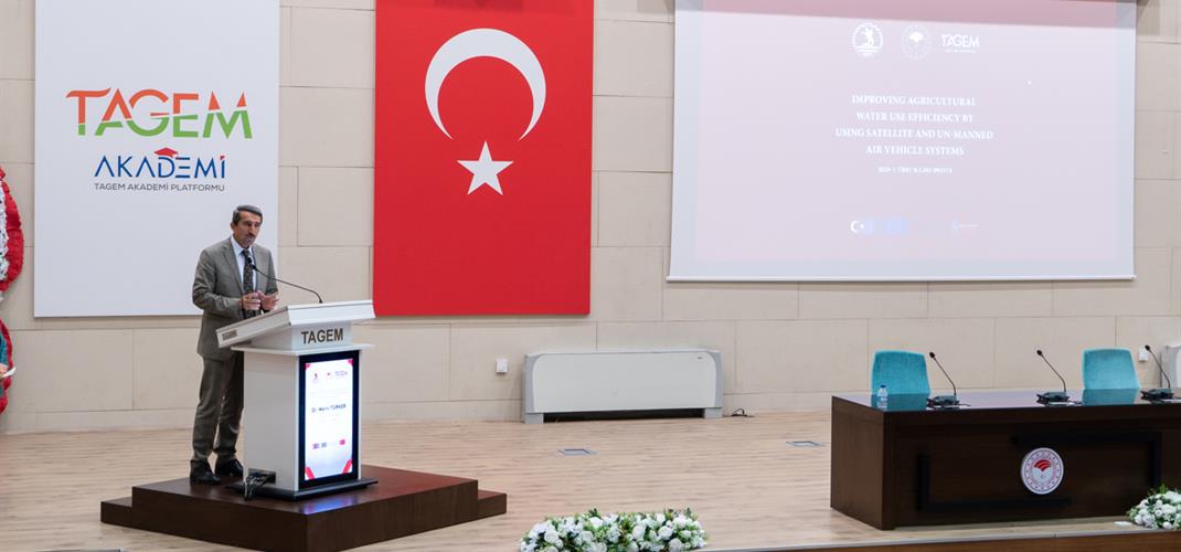“Uydu ve İnsansız Hava Aracı Sistemlerini Kullanarak Tarımsal Su Kullanım Verimliliğinin Arttırılması” Projesi Kapanış Toplantısı Genel Müdürlüğümüzde  Gerçekleştirildi
