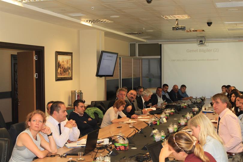 Pilot üretici örgütleriyle "Üretim ve Pazarlama Planı" hazırlanması çalışıldı.