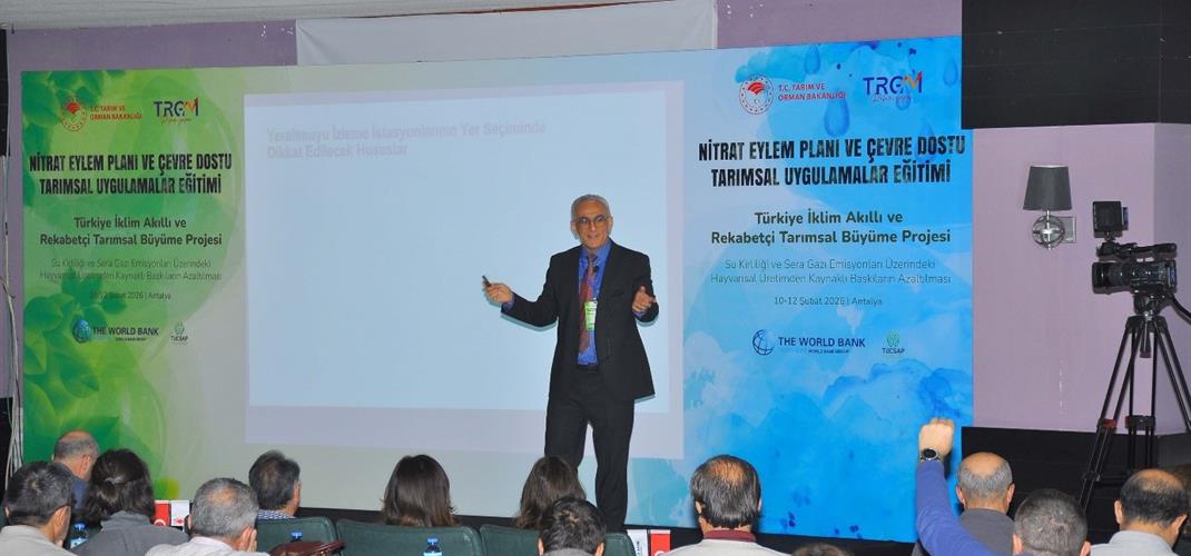 TARIMSAL KİRLİLİĞİ ÖNLEMEYE YÖNELİK UYGULAMALARI YAYGINLAŞTIRIYORUZ