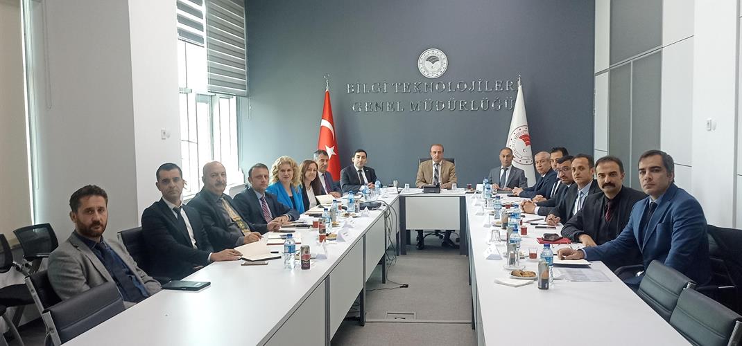Bakanlık Bağlı ve İlgili Kurum BT Başkanları ile Koordinasyon Toplantısı Düzenlendi.